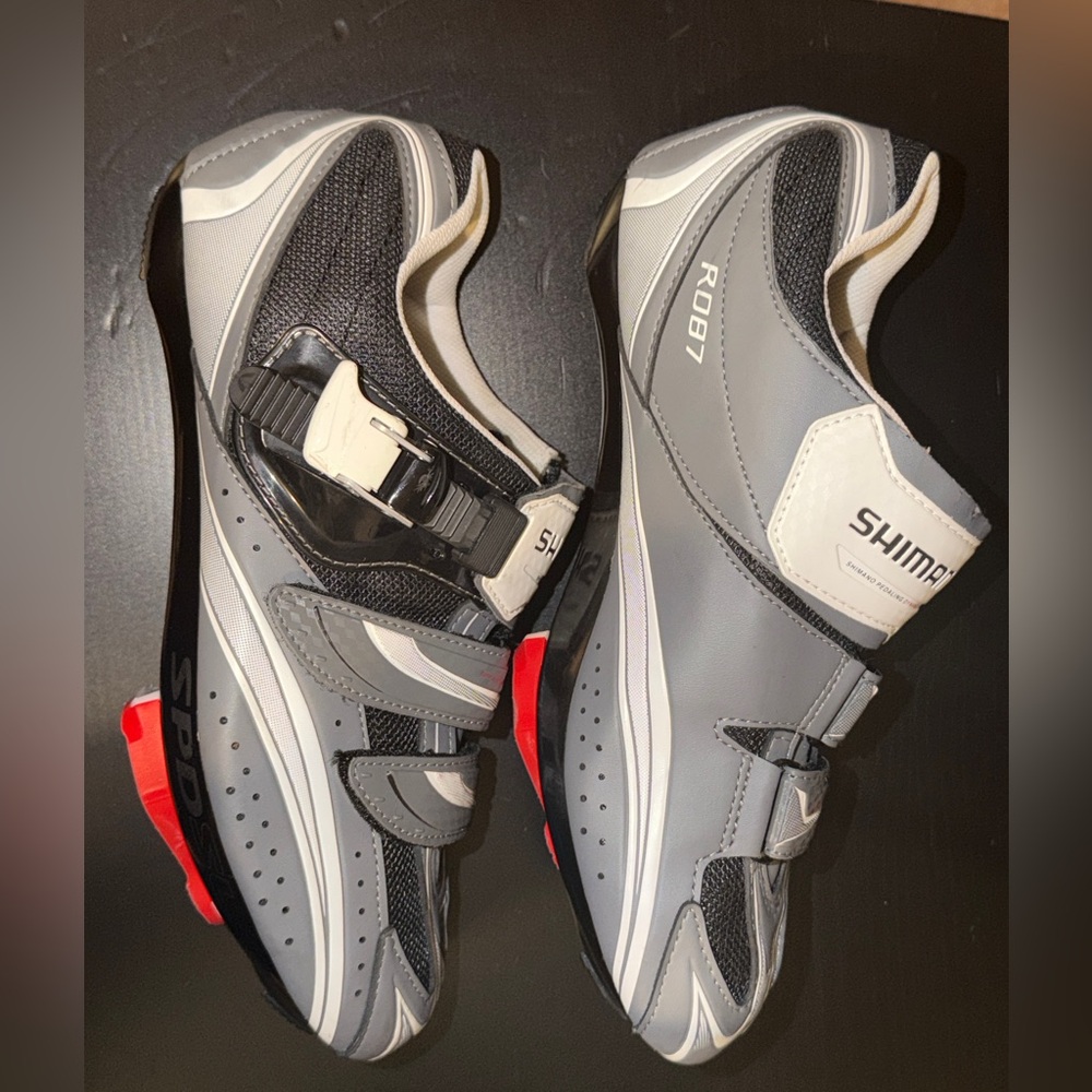 Shimano Black and Gray Cycling Shoes